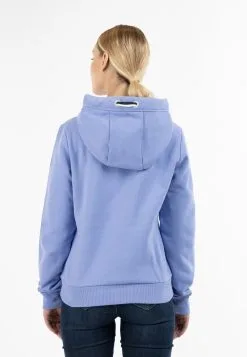 Schmuddelwedda Hoodies Sweatshirt Dames Violetblauw -Schmuddelwedda Verkoopwinkel d83ed1fe6cc6c03277d405a456a89b89