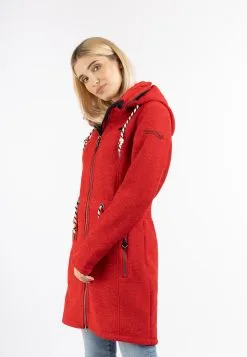 Schmuddelwedda Outdoor Jassen Fleece Jas Dames Rood -Schmuddelwedda Verkoopwinkel d908bb9a08e35279a1a2a047b6c3f9b7