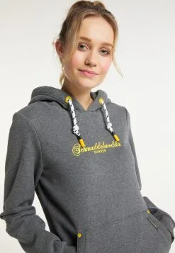 Schmuddelwedda Hoodies Sweatshirt Duhnen Dames Grijs Gemêleerd -Schmuddelwedda Verkoopwinkel d9425db0aadfa79c67cb8cc1d1cef5e0
