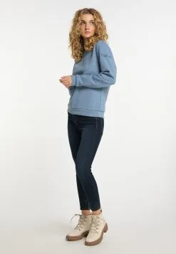 Schmuddelwedda Sweatshirts Sweatshirt Dames Duifblauw / Blauw Gemêleerd -Schmuddelwedda Verkoopwinkel e074afe1ad52f1bcdd774aafb028fcd8