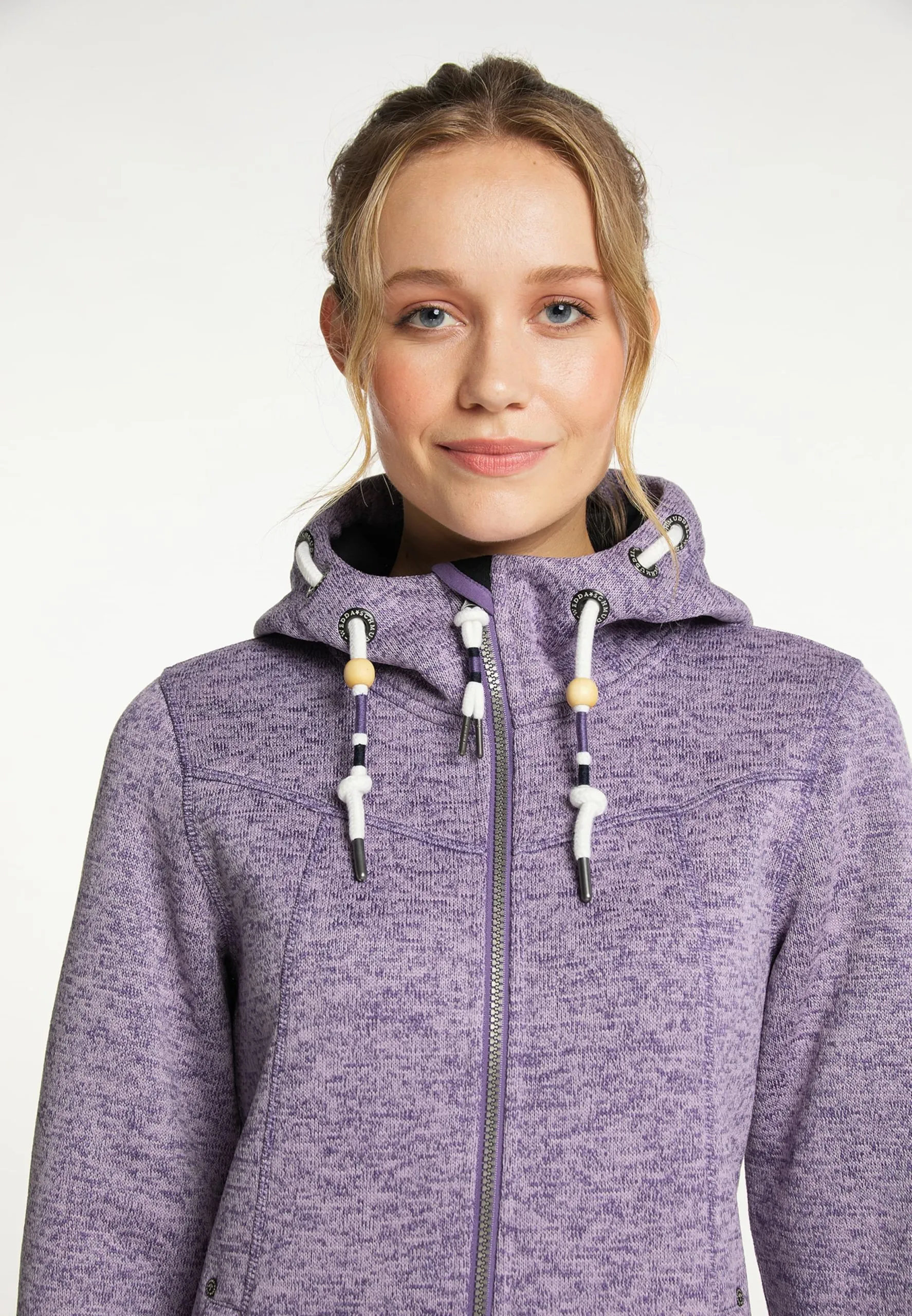Schmuddelwedda Outdoor Jassen Fleece Jas Dames Lila 7 Schmuddelwedda Outdoor Jassen Fleece Jas Dames Lila - Afbeelding 5