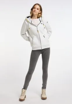 Schmuddelwedda Sweatvesten Sweatvest Dames Wit Gemêleerd -Schmuddelwedda Verkoopwinkel e203b93eb4800807cd0e1c8c5a8855df