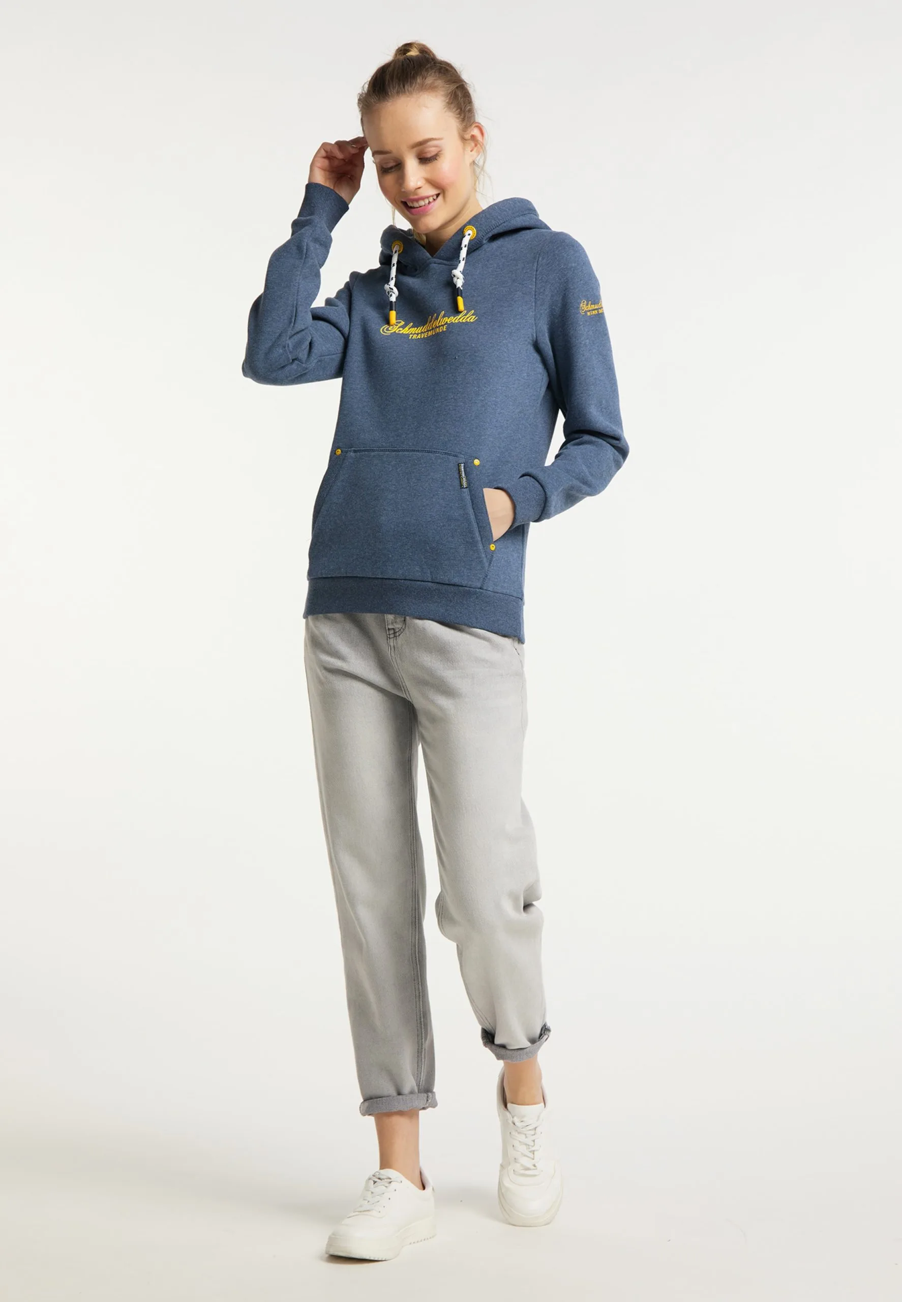 Schmuddelwedda Hoodies Sweatshirt Travemünde Dames Marine 6 Schmuddelwedda Hoodies Sweatshirt Travemünde Dames Marine - Afbeelding 4