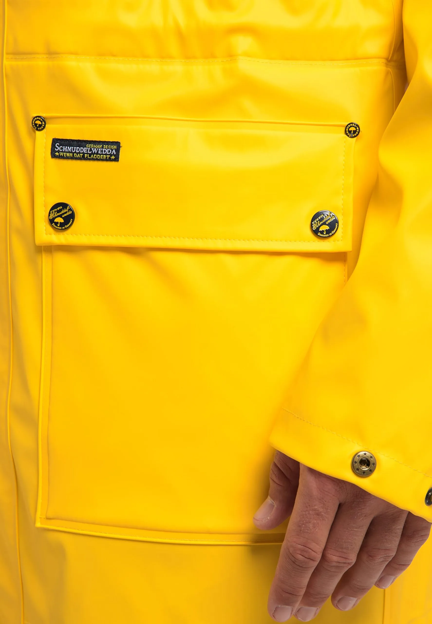 Schmuddelwedda Outdoor Jassen Functionele Jas Friesennerz Heren Donkergeel 7 Schmuddelwedda Outdoor Jassen Functionele Jas Friesennerz Heren Donkergeel - Afbeelding 5