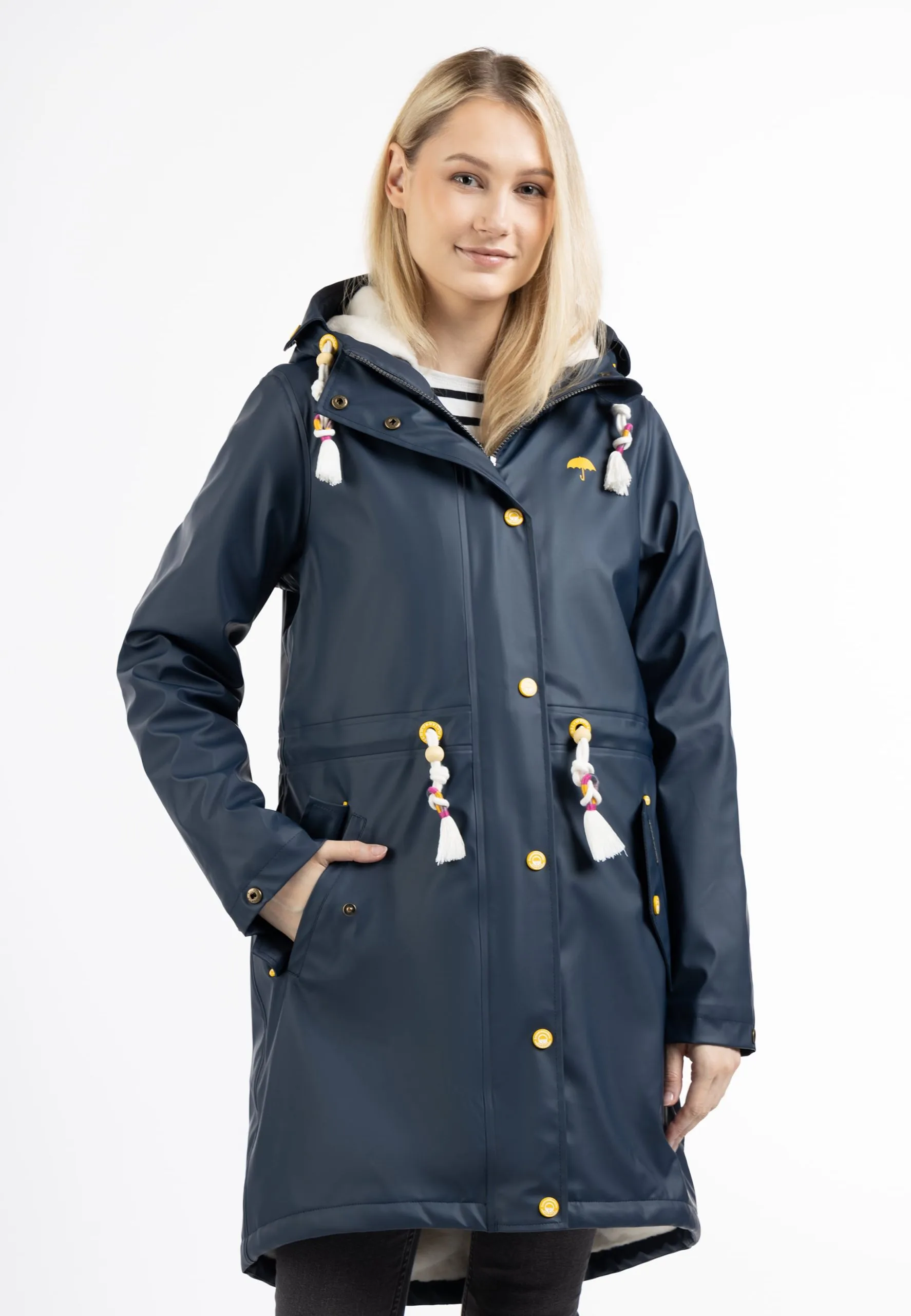 Schmuddelwedda Outdoor Jassen Functionele Jas Dames Marine 4 Schmuddelwedda Outdoor Jassen Functionele Jas Dames Marine - Afbeelding 2