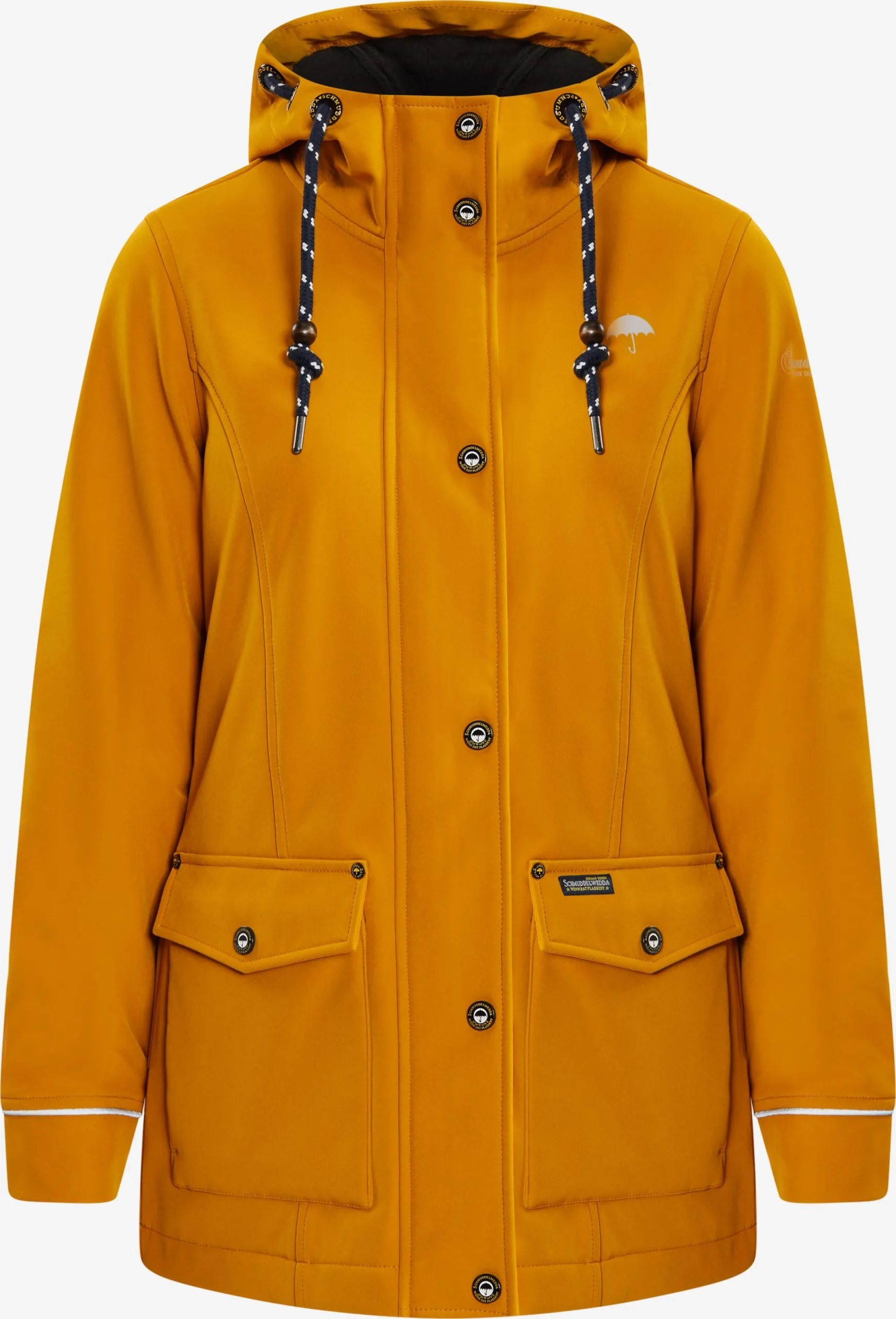 Schmuddelwedda Outdoor Jassen Functionele Jas Dames Safraan 3 Schmuddelwedda Outdoor Jassen Functionele Jas Dames Safraan