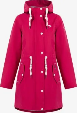 Schmuddelwedda Outdoor Jassen Functionele Jas Bridgeport Dames Framboos