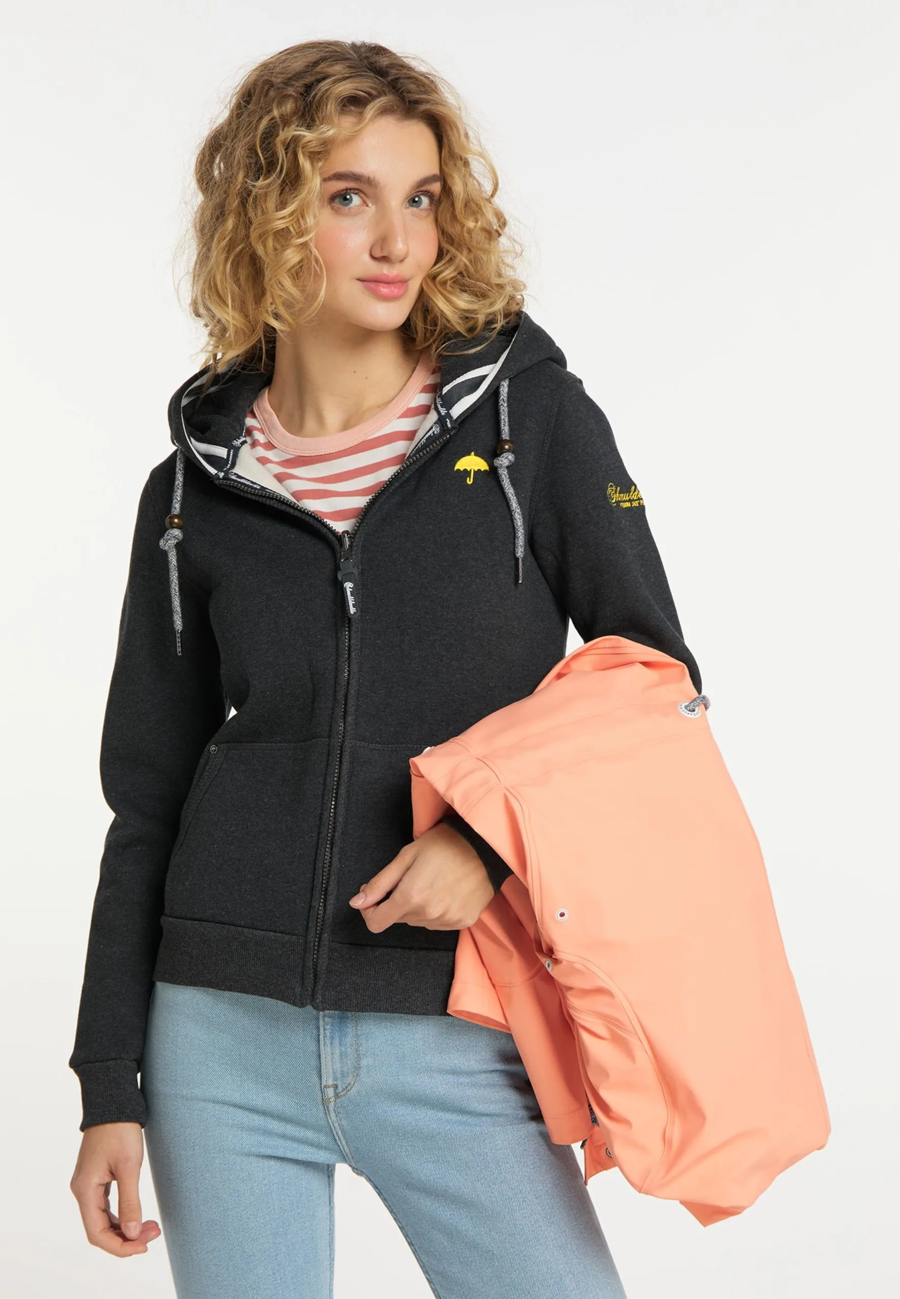 Schmuddelwedda Regenmantels Functionele Mantel Dames Abrikoos 5 Schmuddelwedda Regenmantels Functionele Mantel Dames Abrikoos - Afbeelding 3