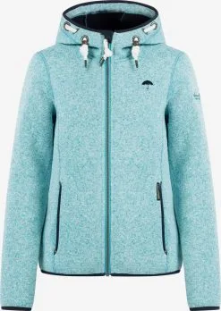 Schmuddelwedda Outdoor Jassen Fleece Jas Dames Groen
