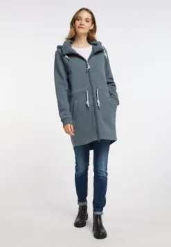 Schmuddelwedda Sweatvesten Sweatvest Yasanna Dames Duifblauw -Schmuddelwedda Verkoopwinkel f3d6eb6f8f5a1b5d746e34f5d7f47252