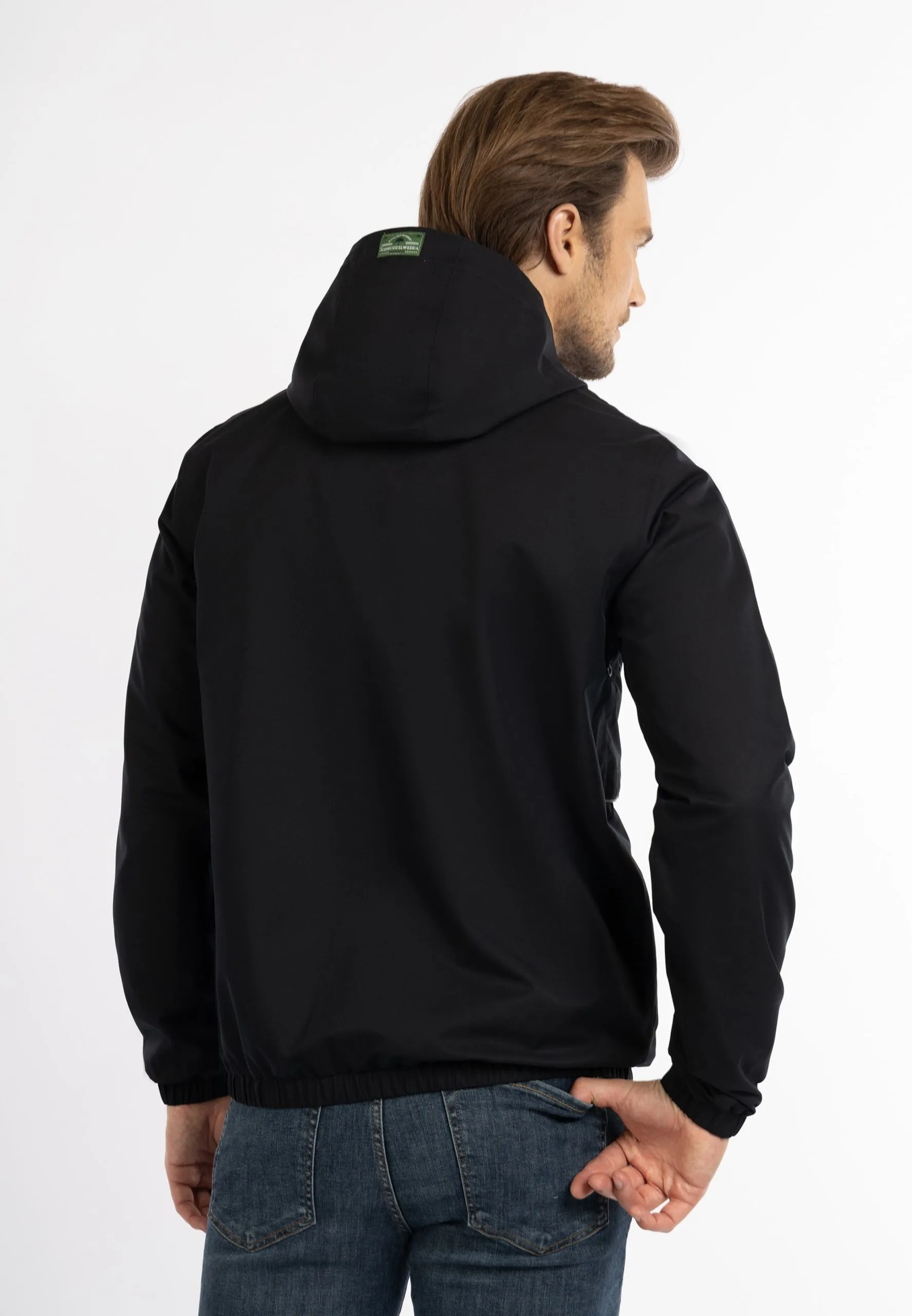 Schmuddelwedda Outdoor Jassen Functionele Jas Bridgeport Heren Zwart 6 Schmuddelwedda Outdoor Jassen Functionele Jas Bridgeport Heren Zwart - Afbeelding 4