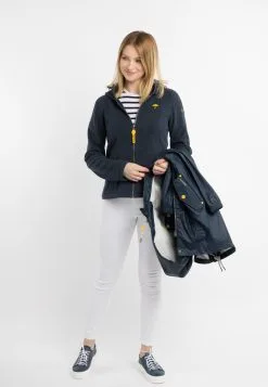 Schmuddelwedda Regenmantels Functionele Mantel Dames Nachtblauw -Schmuddelwedda Verkoopwinkel f54f6fa0cc19b01200e85481a38df615