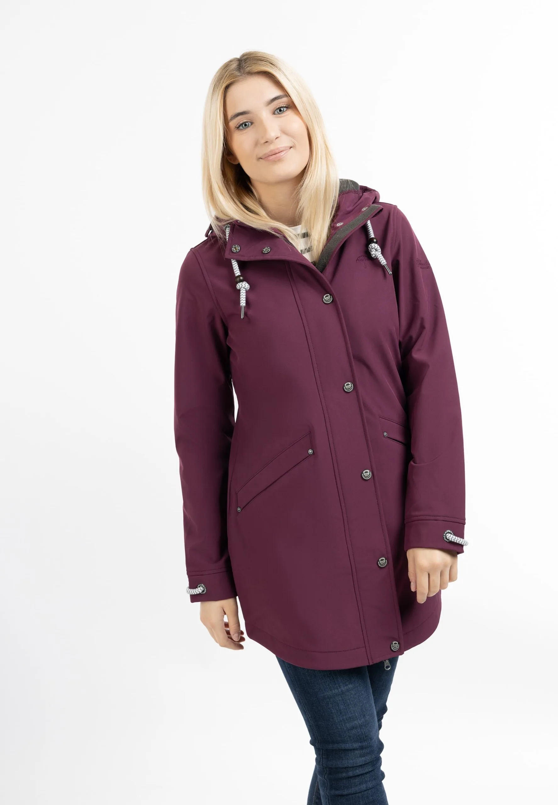 Schmuddelwedda Outdoor Jassen Functionele Jas Dames Bessen 4 Schmuddelwedda Outdoor Jassen Functionele Jas Dames Bessen - Afbeelding 2