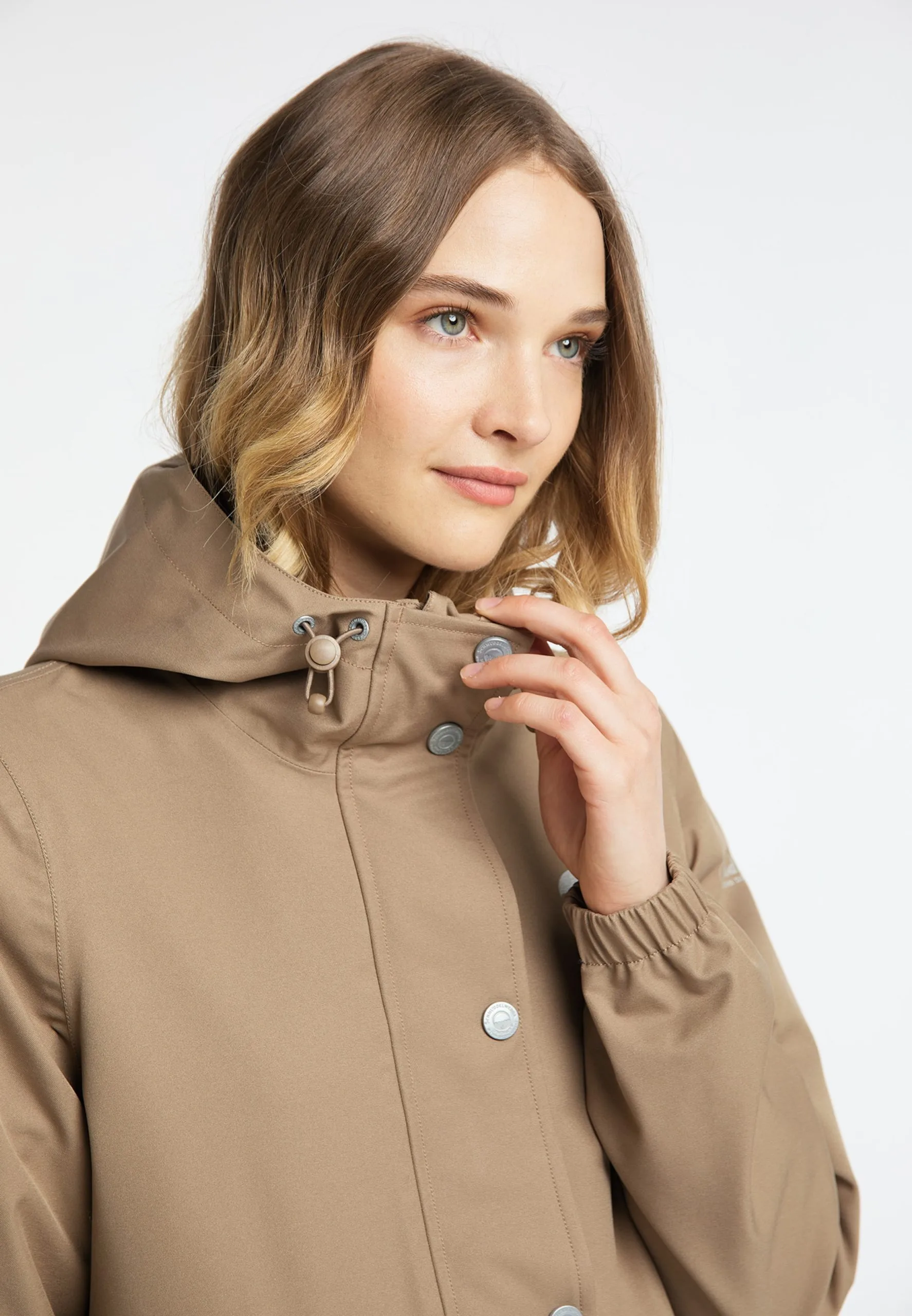 Schmuddelwedda Outdoor Jassen Functionele Jas Dames Donkerbeige 7 Schmuddelwedda Outdoor Jassen Functionele Jas Dames Donkerbeige - Afbeelding 5