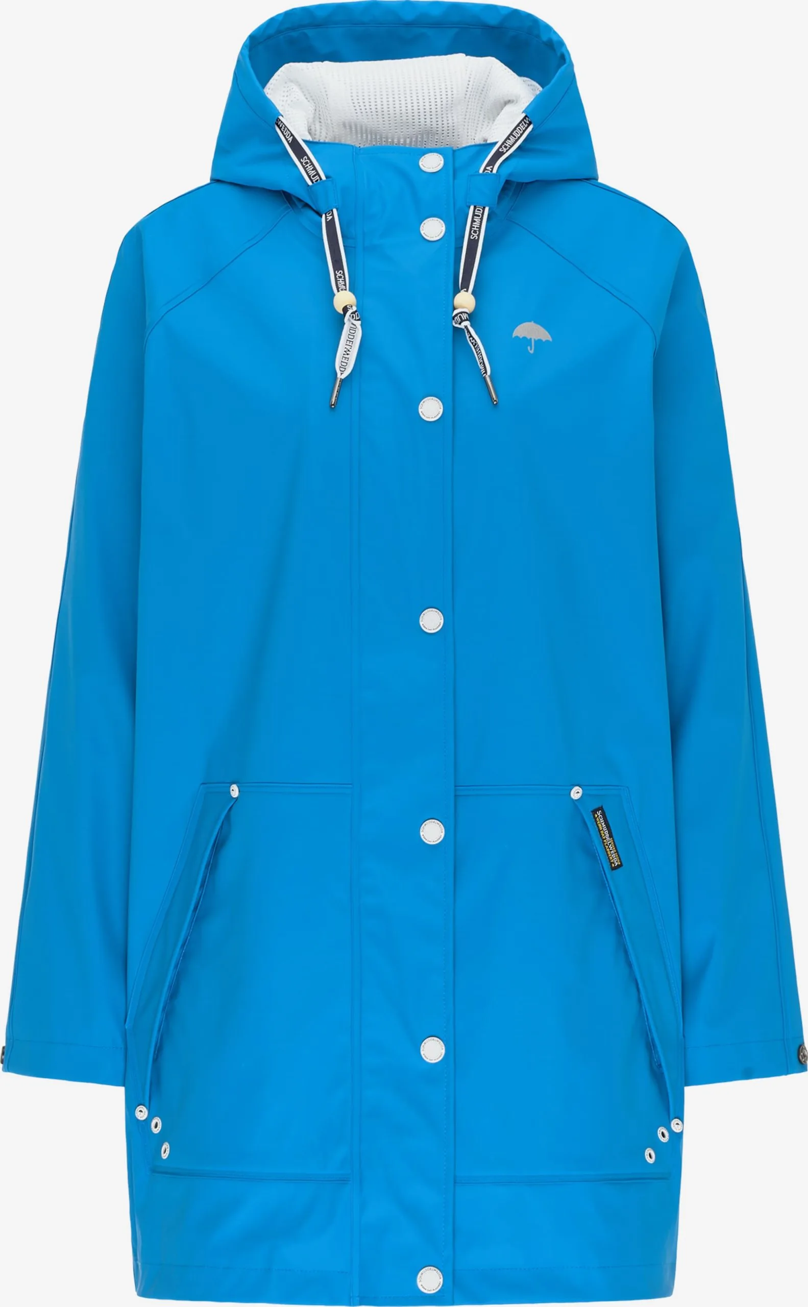 Schmuddelwedda Regenmantels Functionele Mantel Dames Blauw 3 Schmuddelwedda Regenmantels Functionele Mantel Dames Blauw