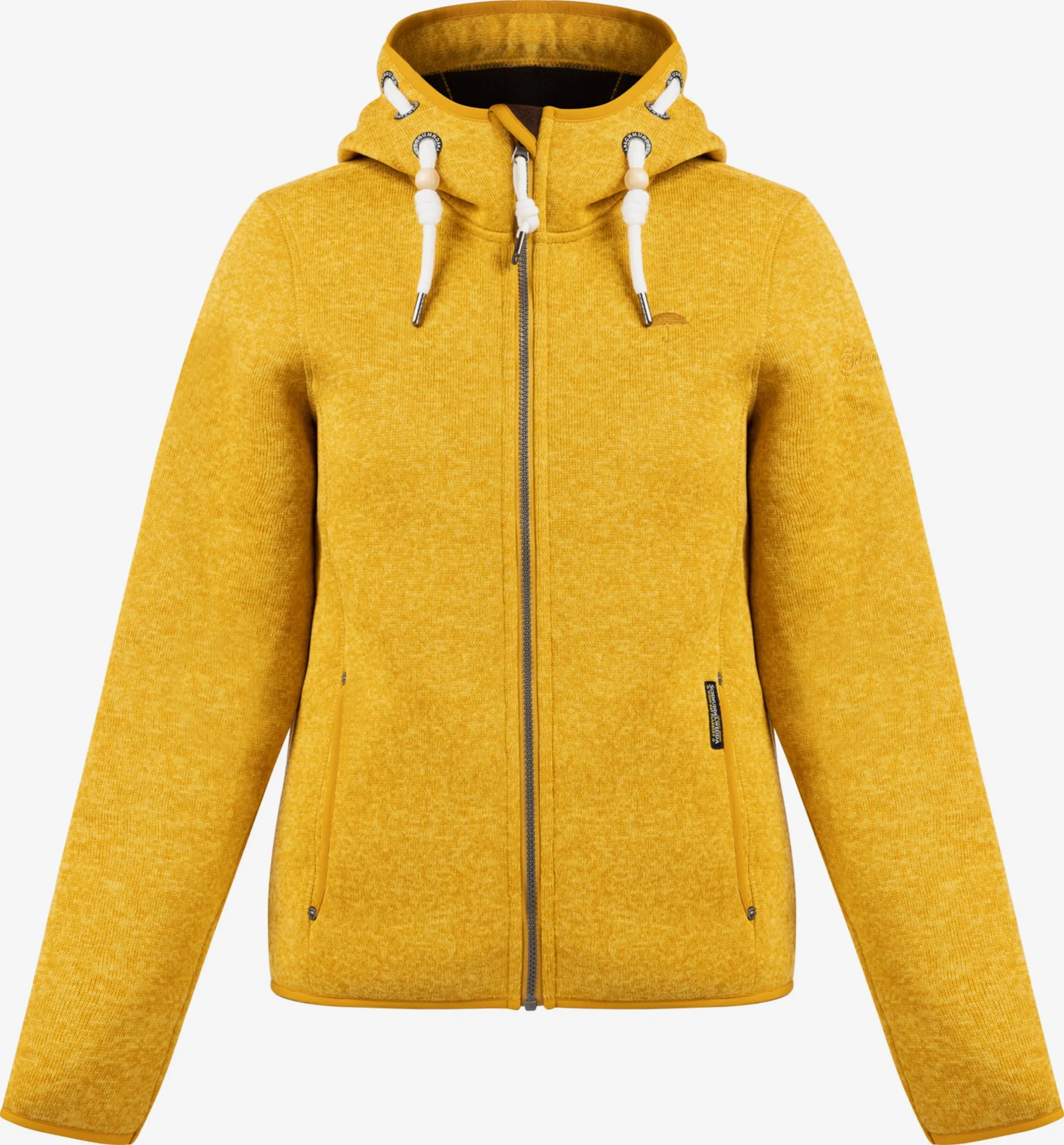 Schmuddelwedda Outdoor Jassen Fleece Jas Dames Mosterd 3 Schmuddelwedda Outdoor Jassen Fleece Jas Dames Mosterd