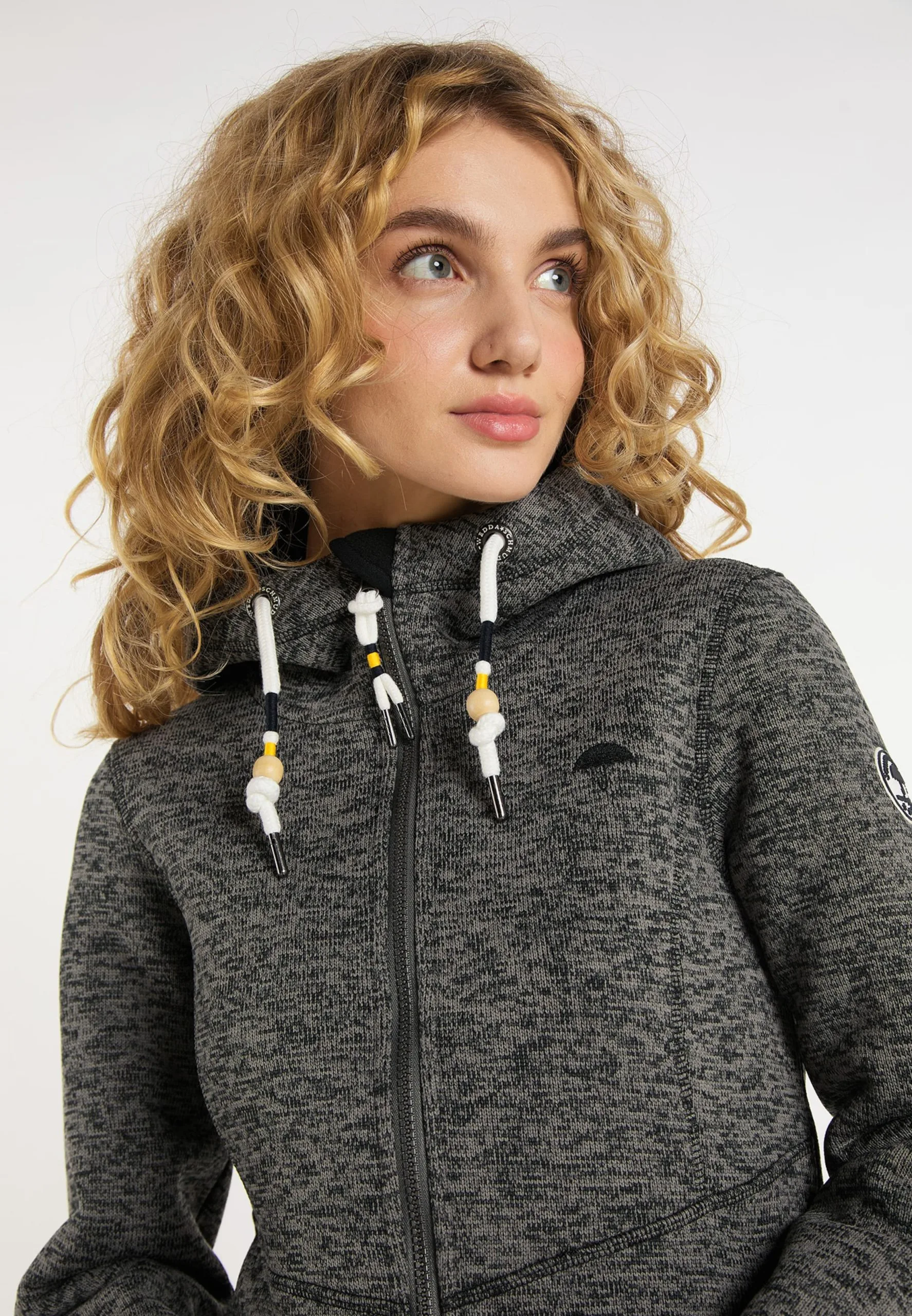 Schmuddelwedda Outdoor Jassen Fleece Jas Dames Grijs Gemêleerd 7 Schmuddelwedda Outdoor Jassen Fleece Jas Dames Grijs Gemêleerd - Afbeelding 5