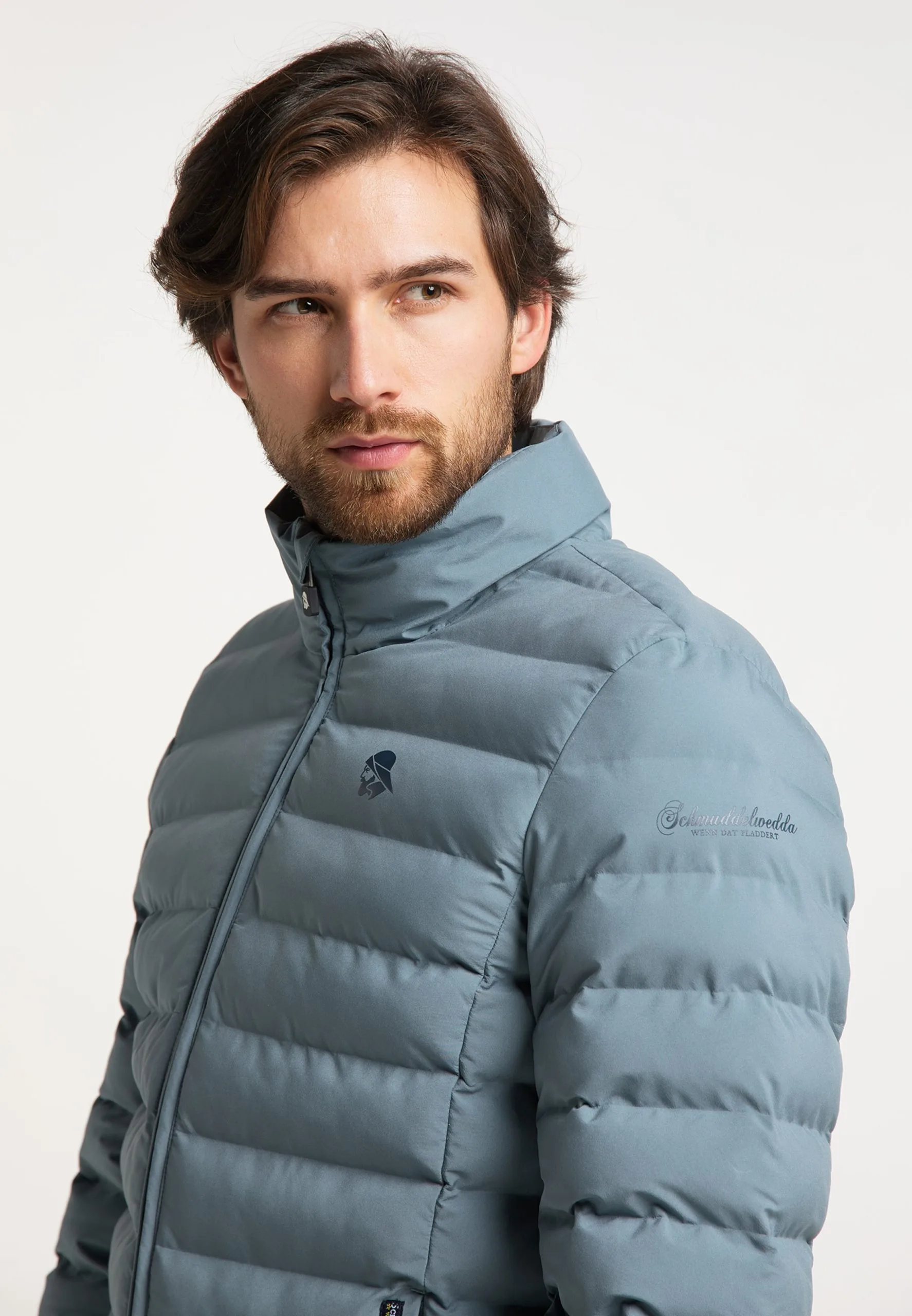 Schmuddelwedda Winterjassen Winterjas Heren Smoky Blue 7 Schmuddelwedda Winterjassen Winterjas Heren Smoky Blue - Afbeelding 5